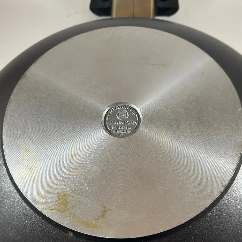 Scanpan‎ es-5 12” NonStick Wok Stratanium Made In Denmark